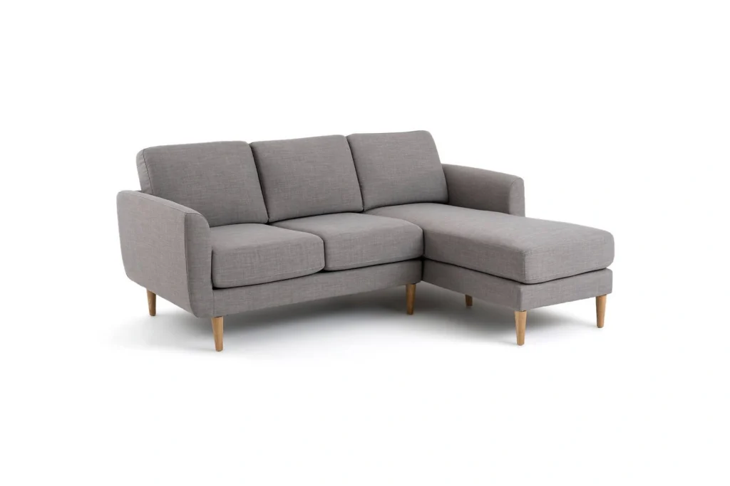 L-shaped couch