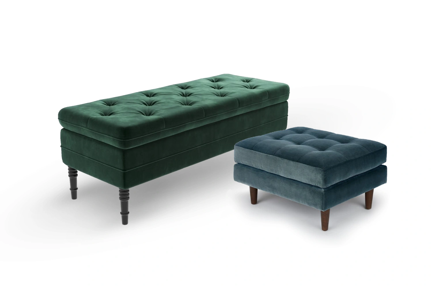 Ottoman and bench cleaning