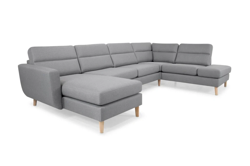 U-shaped couch